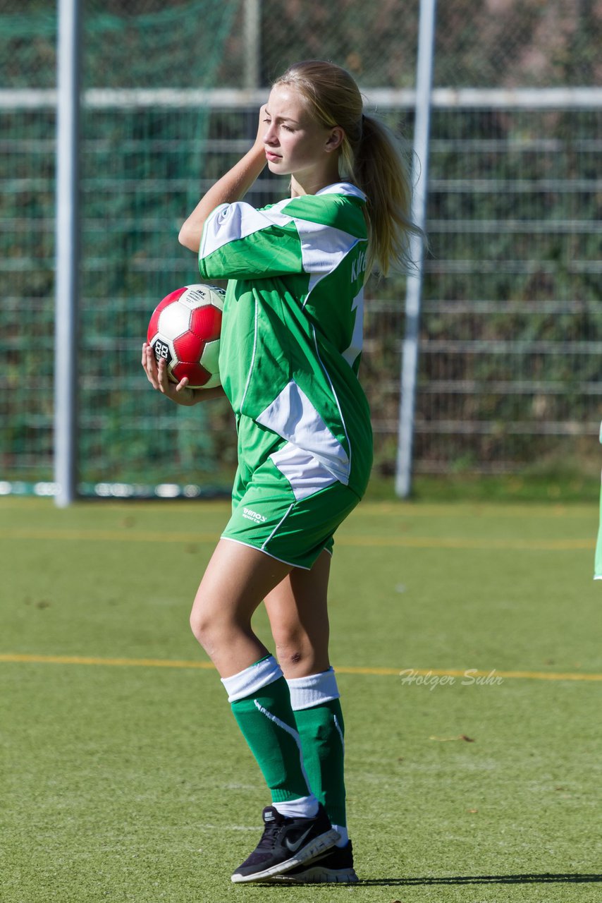 Bild 98 - C-Juniorinnen Kaltenkirchener TS - TuS Tensfeld : Ergebnis: 7:0